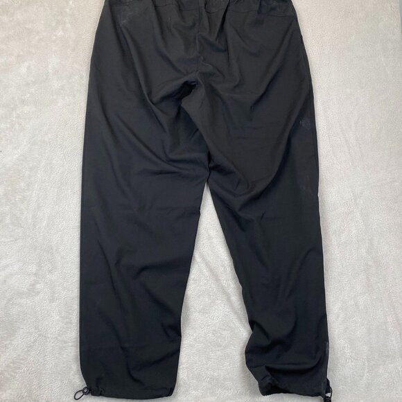 GapFit Mens Athletic Pants Medium Black Sweatpants Drawstring Activewear Casual - Picture 13 of 14